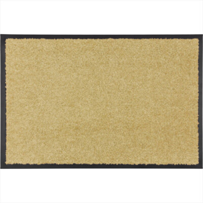 Beautiful living door mat Broadway clean run mat plain cream ( 28.45/1pcs)