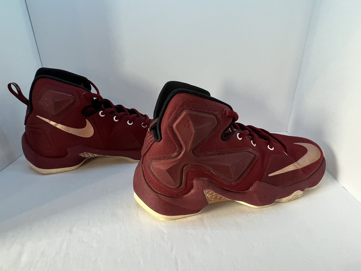 Nike LeBron 13 Bronze Athletic Basketball Shoes Size 7y | eBay display picture 2