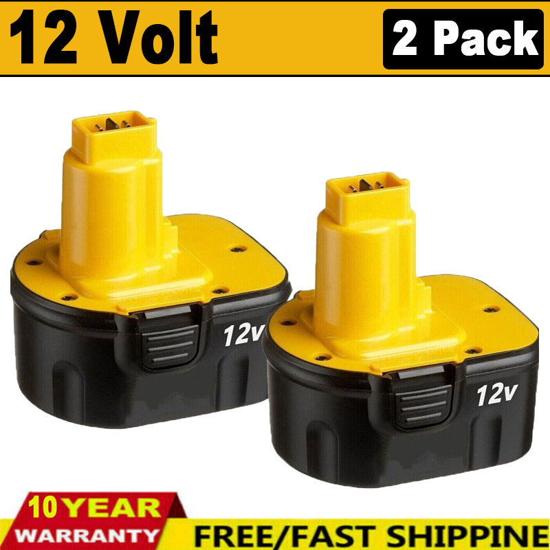 2Pack 12 Volt DC9071 For DEWALT 12V XRP Battery DW9071 DW9072 DC9740 DW940 DW980 eBay