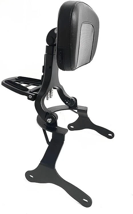 Adjustable Sissy Bar Rear Backrest for Kawasaki Vulcan 1700 Vaquero 2011-2023 - Image 3 of 4