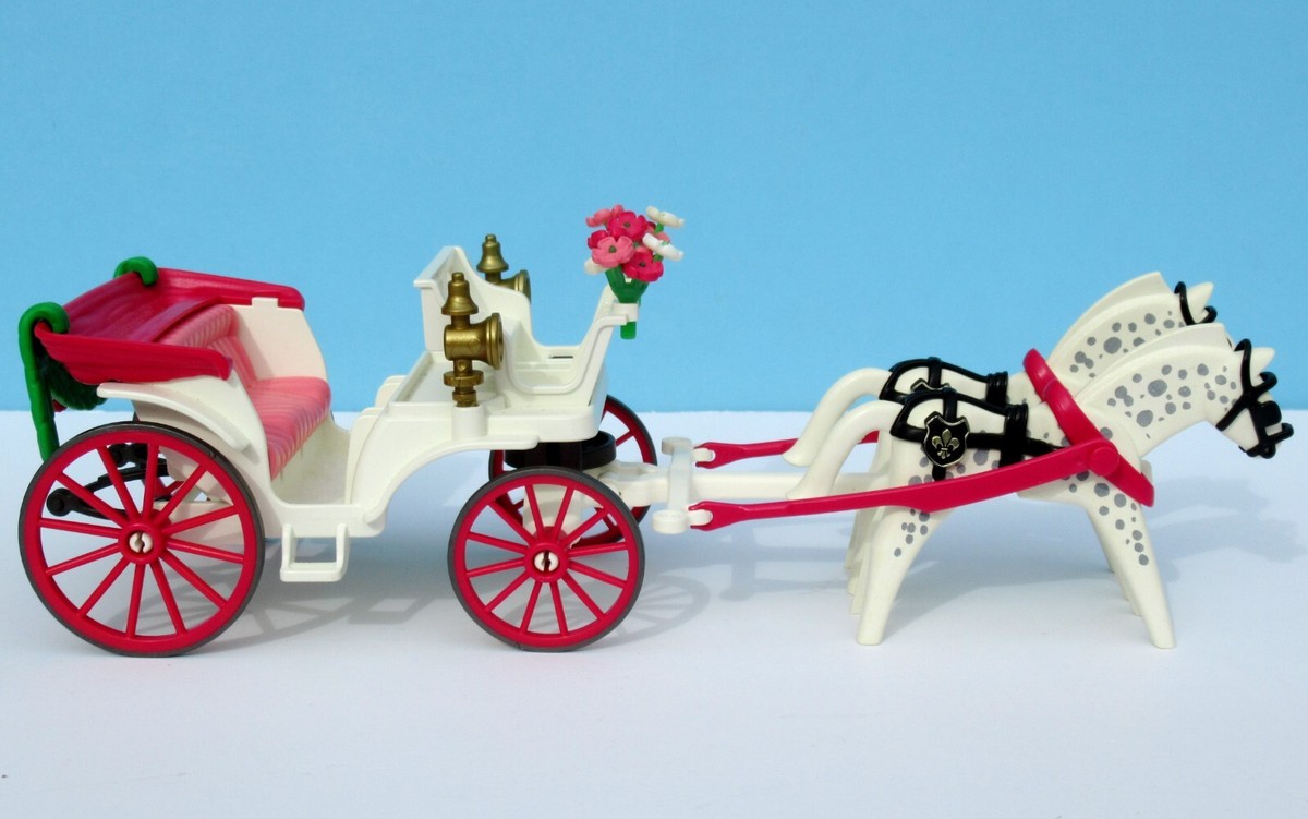 PLAYMOBIL CALÈCHE DES mariés rare complet année 1994 Vintage EUR 15,00