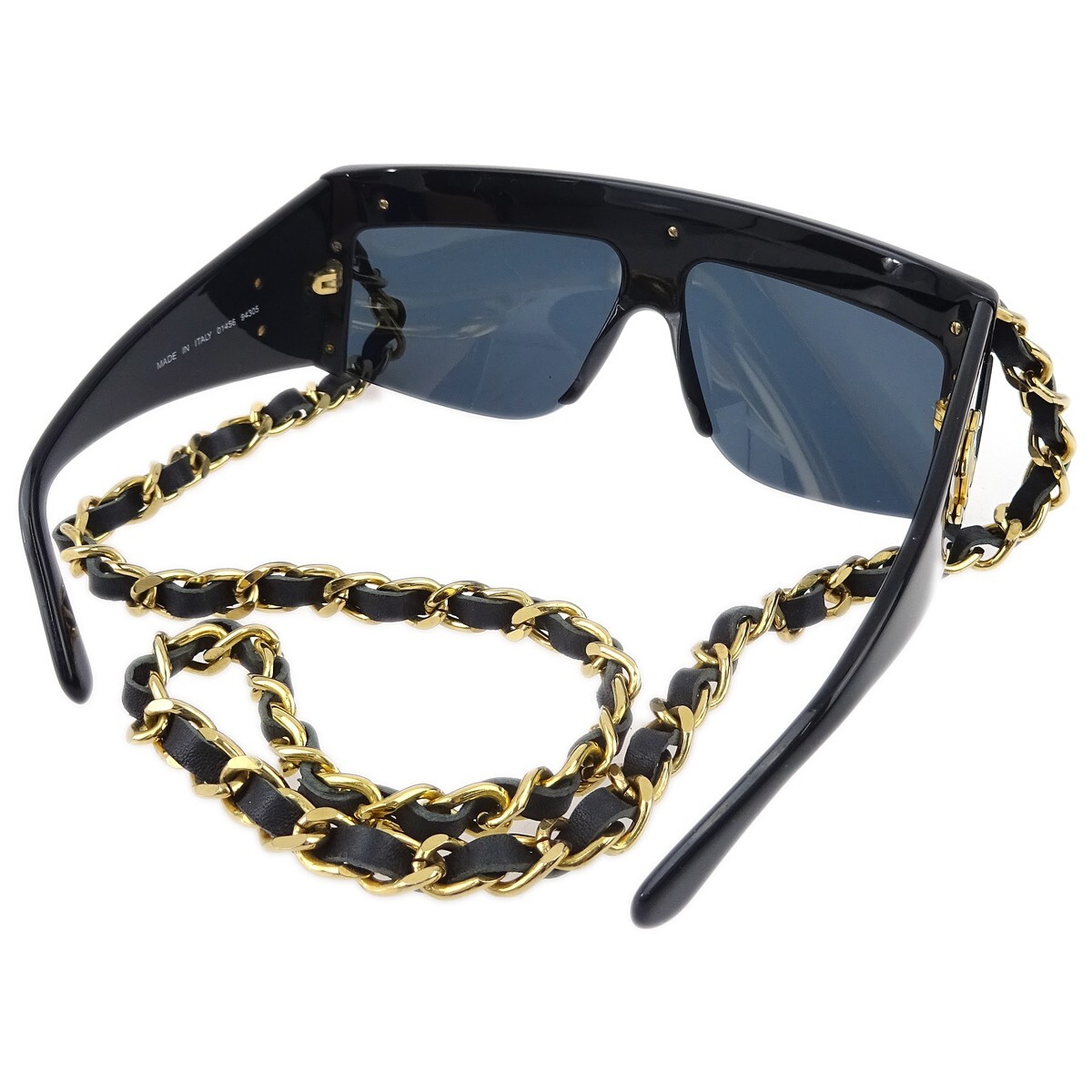 もみじ CHANEL sunglasses ブラック ゴールド ケース Sunglasses CHANEL CH5533 C622/S9 54-18 Black in stock