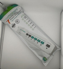 Simply Conserve 7 Outlet Power Strip Indoor Use Only 3 Ft Cord Angled Plug