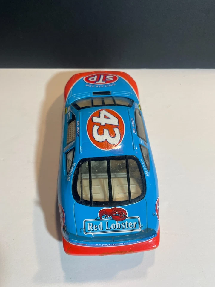 Coche de carreras de metal John Andretti #43 Pontiac STP 1:24 Hot Wheels NASCAR diecast Foto 3 de 4