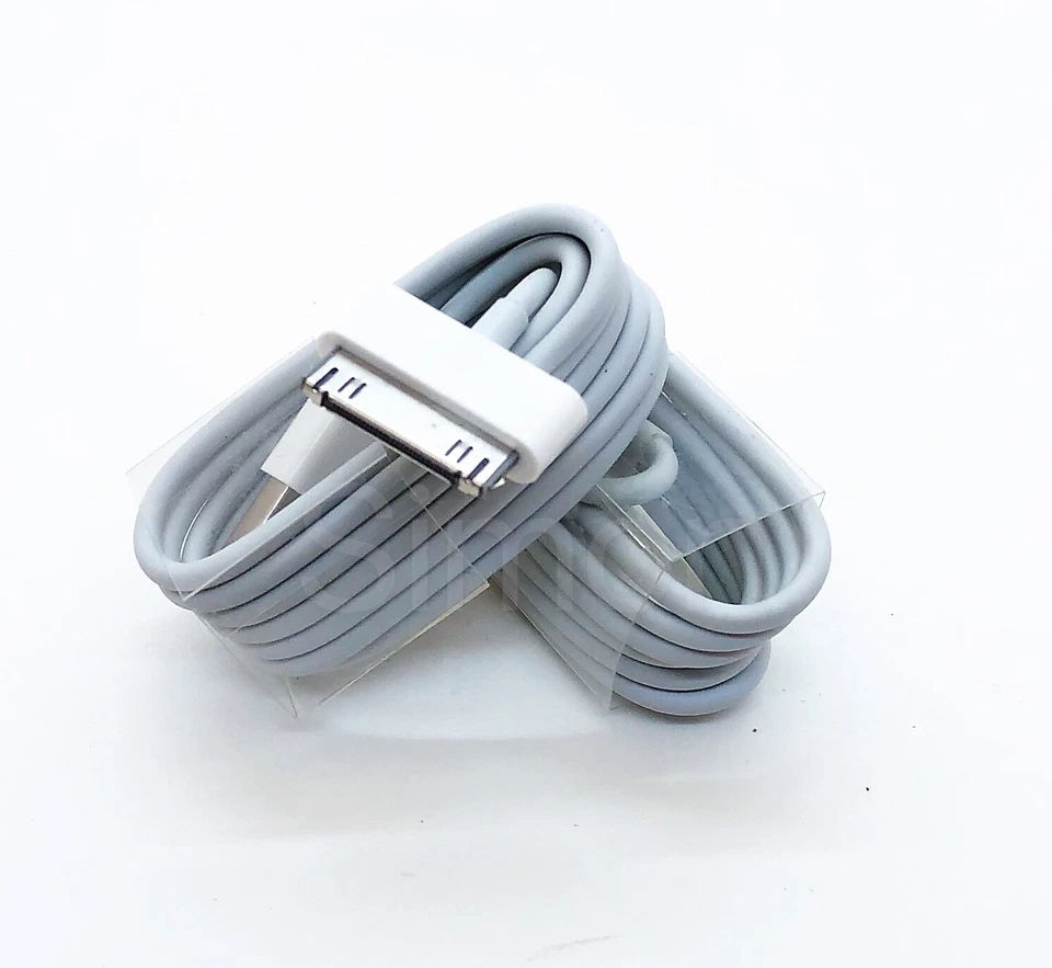 USB Data Sync Cable Cord Charger for iPhone 4 4G 4S 3GS iPod Nano Touch 4G - Image 2 of 4
