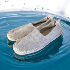 1.state Davir Alpargatas de Lona Para Mujer Talla 8.5 Crema/Marfil Ropa de Crucero Zapatos