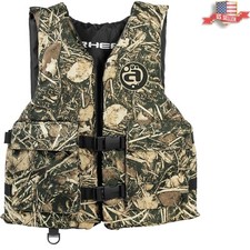 Lightweight Water Sports Life Jacket with Storage - USCG Type III Approved