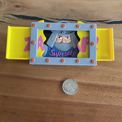 Insigne vintage Teenage Mutant Ninja Turtles Burger King Rad déchiqueteuse Zap !