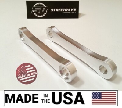 [SR] 1987-2007 KLR 650 Billet Lowering Drop Links Kit 3'' KLR650 DOG BONES Pair