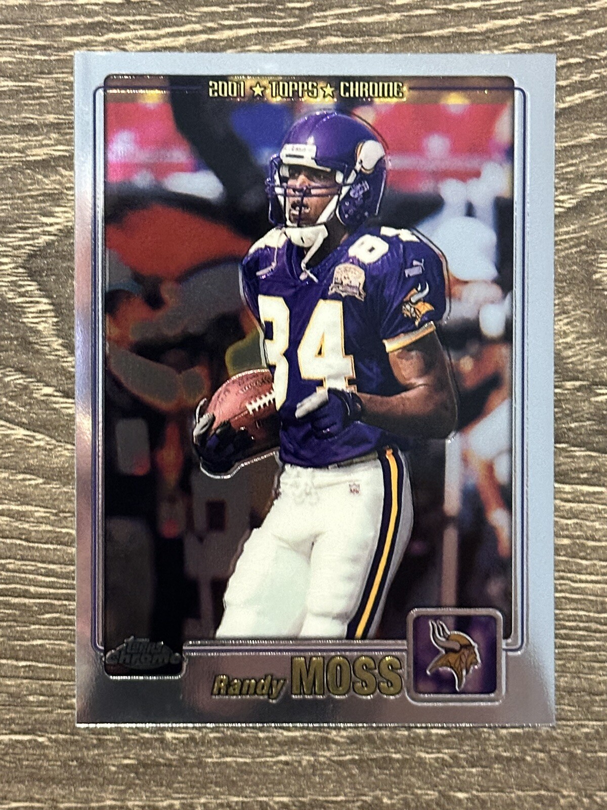 2001 Topps Chrome #1 Randy Moss
