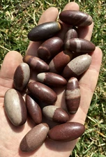 Shiva Lingam Tumbled Stone - Polished Natural Shiva Lingam from India