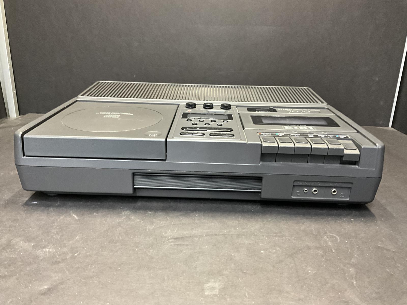 EIKI 7070A Stereo Compact Disc Player/Cassette Tape Recorder eBay