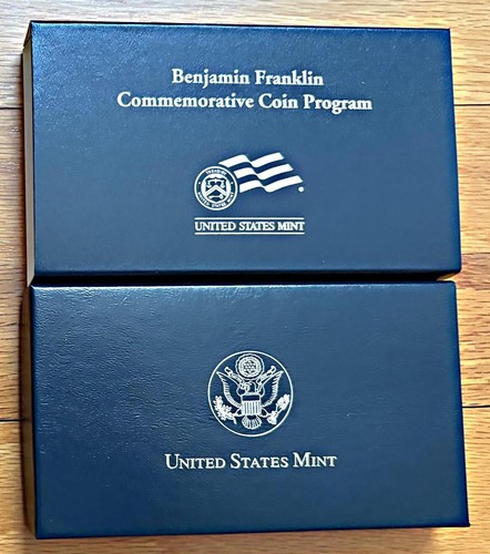 2006-P Benjamin Franklin Proof Silver Dollar US Mint Scientist $1 OGP COA - Picture 4 of 5