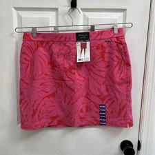NWT Rafaella Women's Stretch Skort Pockets Carmine Rose, Size 2XL