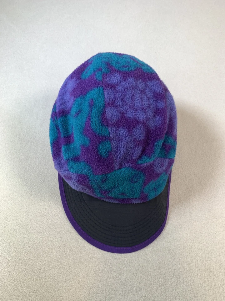 Винтажная Шляпа Patagonia Большая Синхилла Утенок Флисовая Редкая Фиолетовая Ацтекская - Изображение 4 из 4