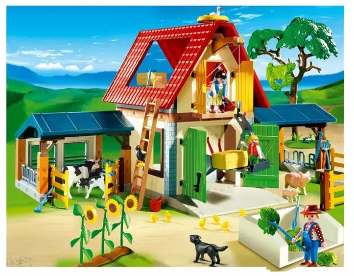 Playmobil -- Pièce de rechange -- Ferme 4490 