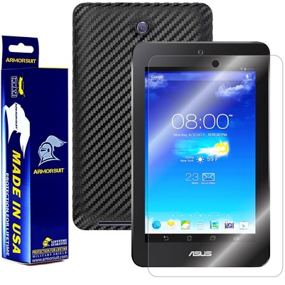 ArmorSuit MilitaryShield ASUS MeMO Pad HD 7 ME173X Screen + Black Carbon Fiber