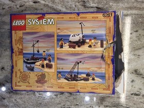 LEGO (6261) Pirates System: Raft Raiders 100% w/ Box Instruction Mini Figures