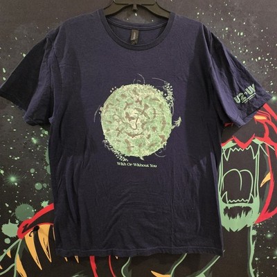 U2 Live at the Sphere Las Vegas With or Without You GLOW IN THE DARK Shirt Sz L