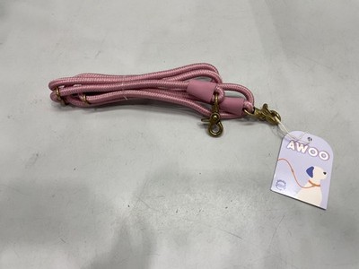 Awoo Eco Friendly Infinity Hands Free Dog Leash In Pink