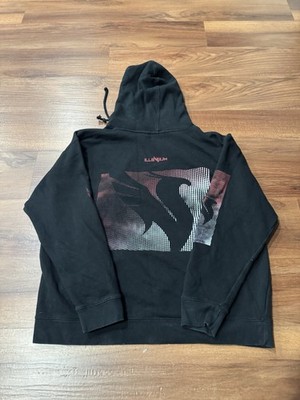 Illenium Fallen Embers Pullover Hoodie Sweatshirt Men's XL Black