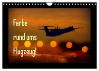 "Calendar 2027 · US Version · Color Around The Plane! (Wall Calendar 2027 12\" × 8"