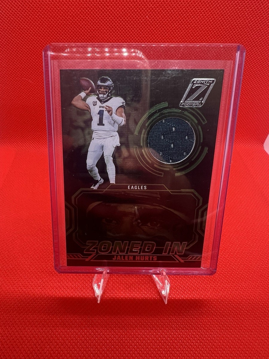 2024 Panini Zenith - Zoned in Jalen Hurts #ZI-JHS (MEM) for