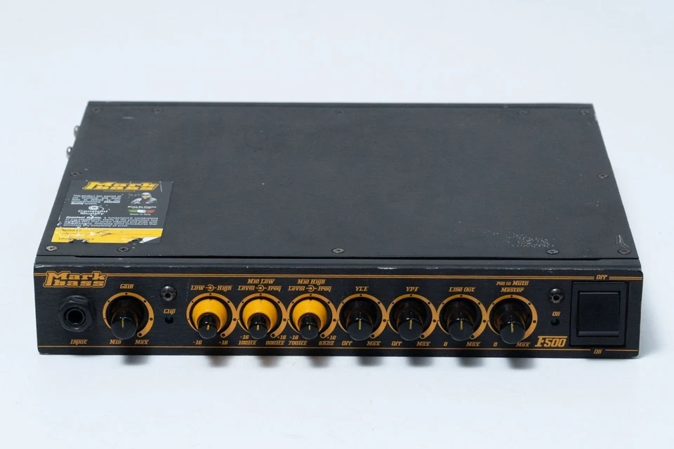 Rare MARKBASS F500 Bass Amplifier Head — 500W Lightweight Pro Amp / 4-Band EQ - Image 4 of 4