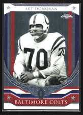 2008 Topps Chrome Honor Roll Art Donovan HR-AD