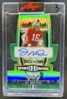 2026 Leaf Sports Heroes Joe Montana Toast Of The Town Prismatic Green Auto #/7