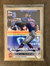 2022 Topps UK  Edition Triston McKenzie Gold /25