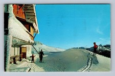 Olympic National Park Hurrican Ridge Lodge Vintage c1960 Postcard