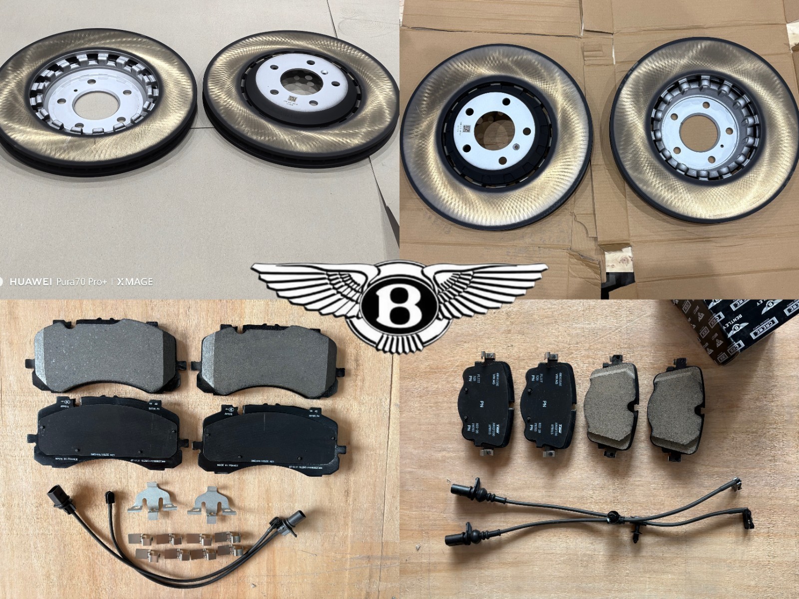 Bentley Bentayga 2017-2023 FRONT Brake disc P/N 4M0615301AR