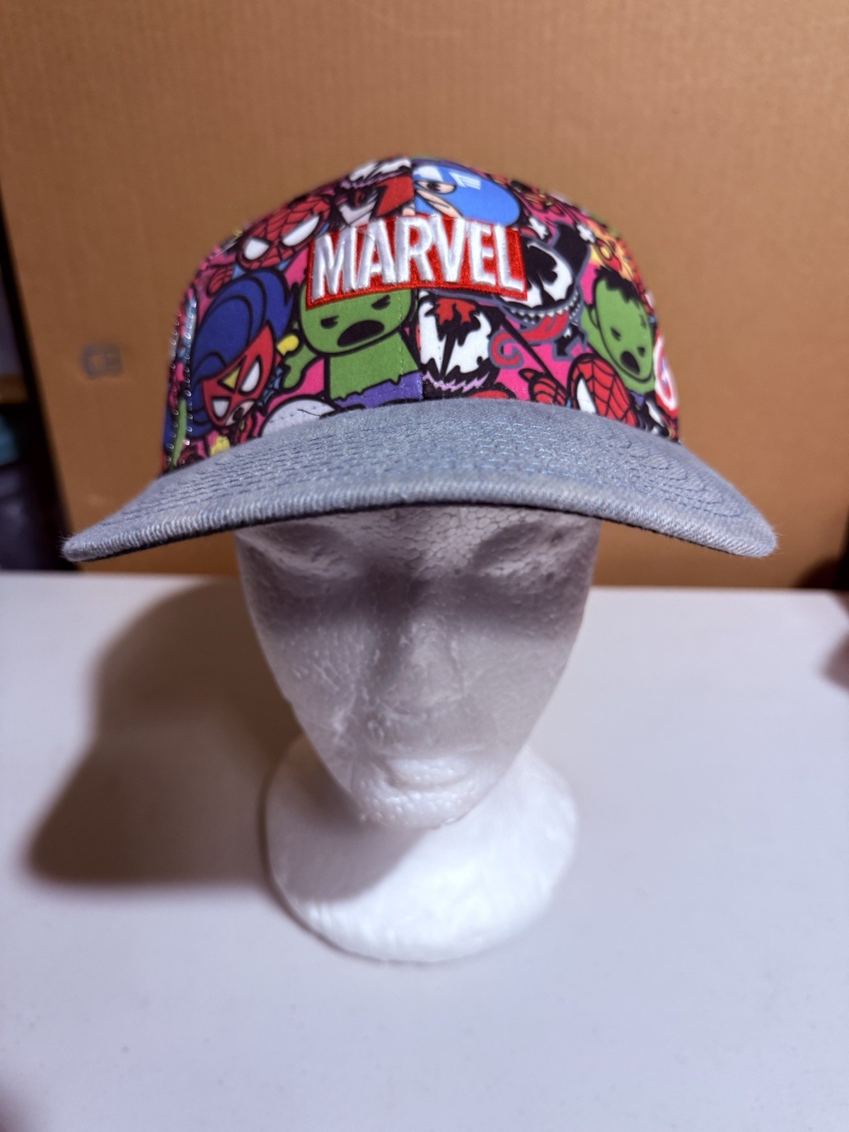 Marvel Cap w/ Multiple Characters - image 1