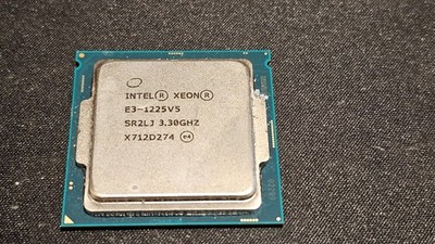 Intel Xeon E3-1225 v5 SR2LJ 3.30GHz 8M Quad Core LGA1151 CPU Processor