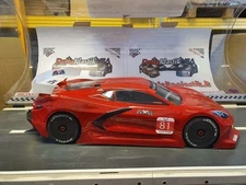 DP8504/2WDM CORVETTE CR8 BODY 1/7: CLEAR