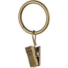 Gardinenringe Gardinenstange Clips Vorhangringen Messing 40 Stück