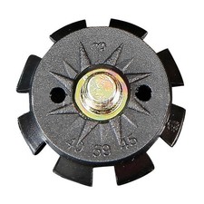 16Pcs Rubber Golf Shoe Cleats Metal Thread Screw Spikes with 8 Contact Points
