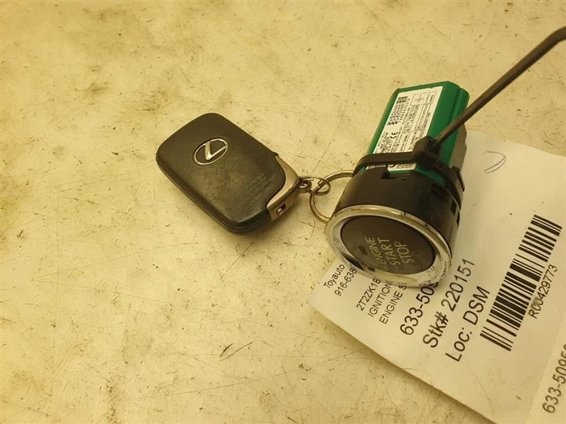 10 11 12 LEXUS RX350 ПЕРЕКЛЮЧАТЕЛЬ ЗАЖИГАНИЯ КНОПКА ЗАПУСКА - Изображение 2 из 4
