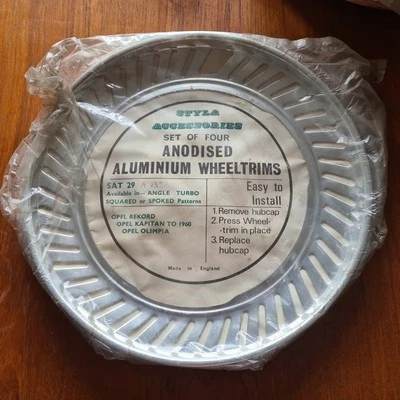 Nos Styla 13" Wheel Trim Set For Opel Rekord, Kapitan & Olimpia . - Image 1 of 4