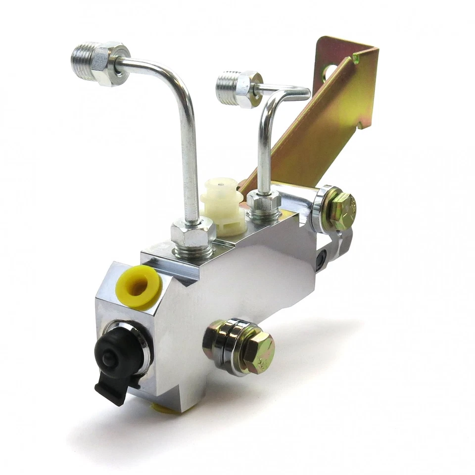 Kit de válvula dosificadora de disco/tambor de aluminio cromado GM lado izquierdo Foto 4 de 4