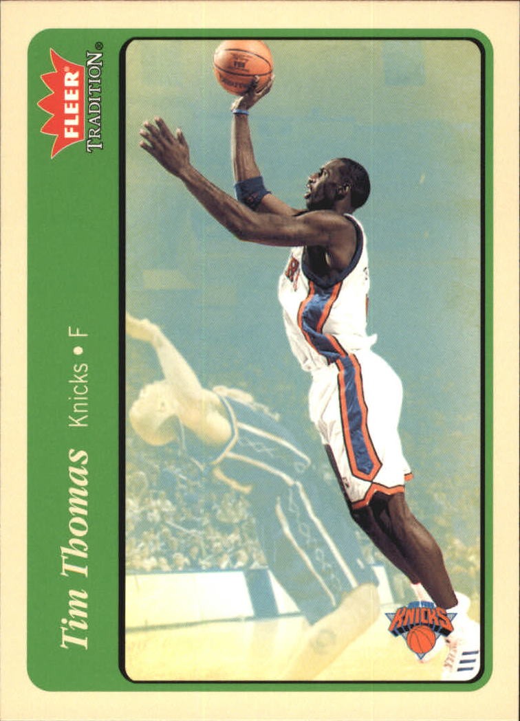 2004-05 Fleer Tradition Green #183 Tim Thomas - BSK