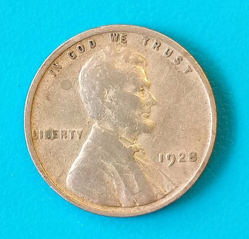 1928-P Lincoln Wheat Cent GD-VG