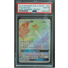 Lugia GX #227 Lost Thunder Rainbow PSA 10 Pokemon Card *ZA on eBay