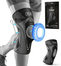 Knee Brace Compression Sleeve Support Joint Pain Arthritis Relief For Sport Gym