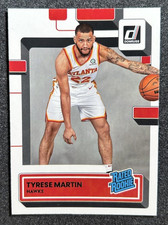 2022-23 Panini Donruss Base Rated Rookie RC Tyrese Martin #243 Atlanta Hawks
