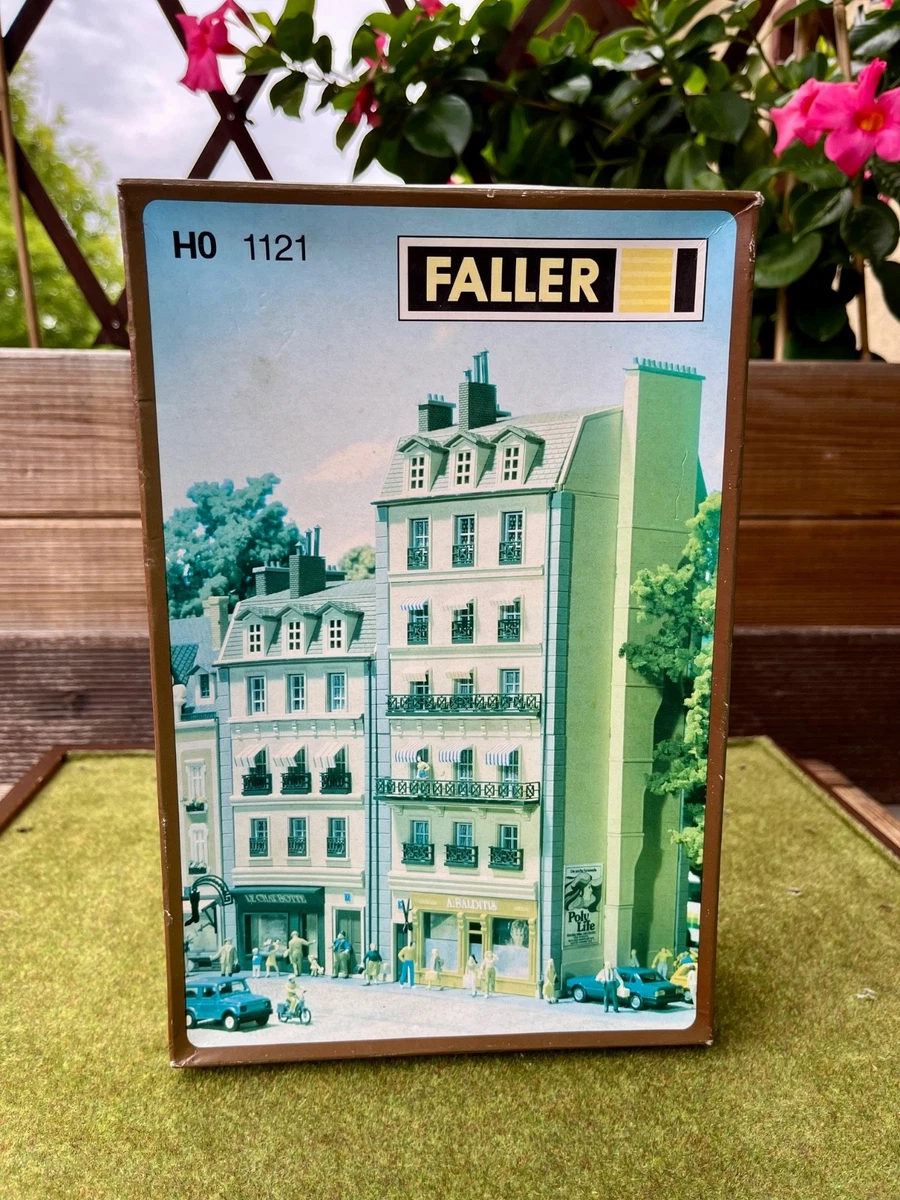 Faller H0 1121 französisches Stadthaus mit Geschäft selten OVP Bausatz Gebäude