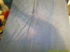 4 USED JCPENNY HOME CONECTION BLUE NET LOOK CURTAIN PANELS