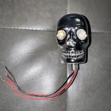 Us Car Red Led Light Skull Metal Shifter Shift Knob Universal Manual Gear Lever Us Car Red Led Light Skull Metal Shifter Shift Knob Universal Manual Gear Lever