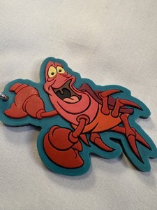 Disney The Little Mermaid  Sebastian the Crab Keychain Applause Rubber